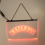 Baileys LED Bar Sign 12x8 Neon Style Light Irish Pub Man Cave Wall Decor