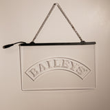 Baileys LED Bar Sign 12x8 Neon Style Light Irish Pub Man Cave Wall Decor